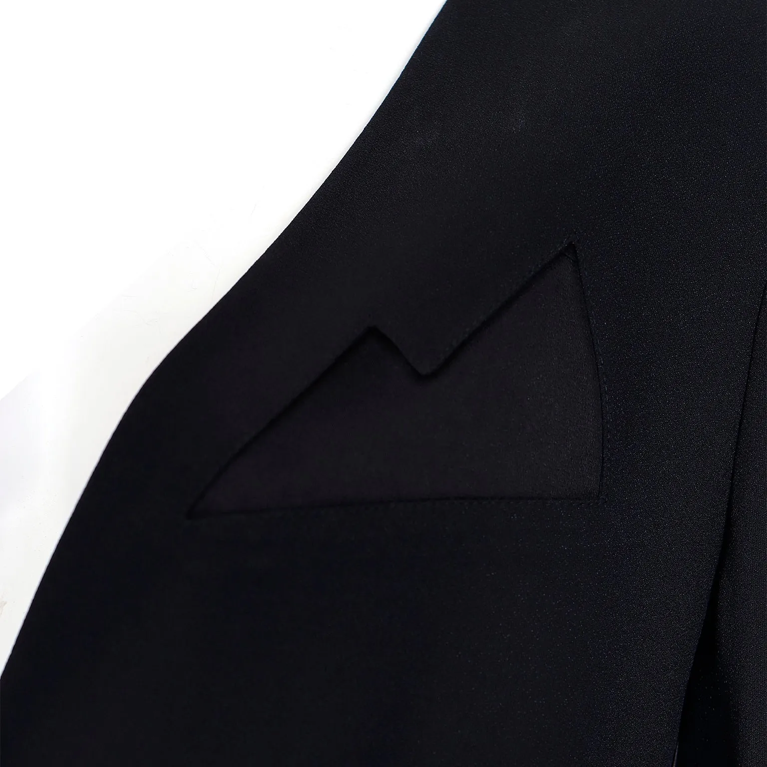 1990s Vintage Sonia Rykiel Black Tuxedo Style Jacket