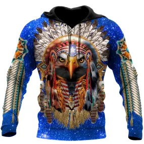 21 NATIVE EAGLE Hoodie