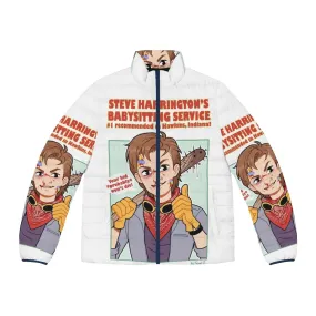 '80s-Inspired Steve Harrington Puffer Jacket: Babysitting in Style