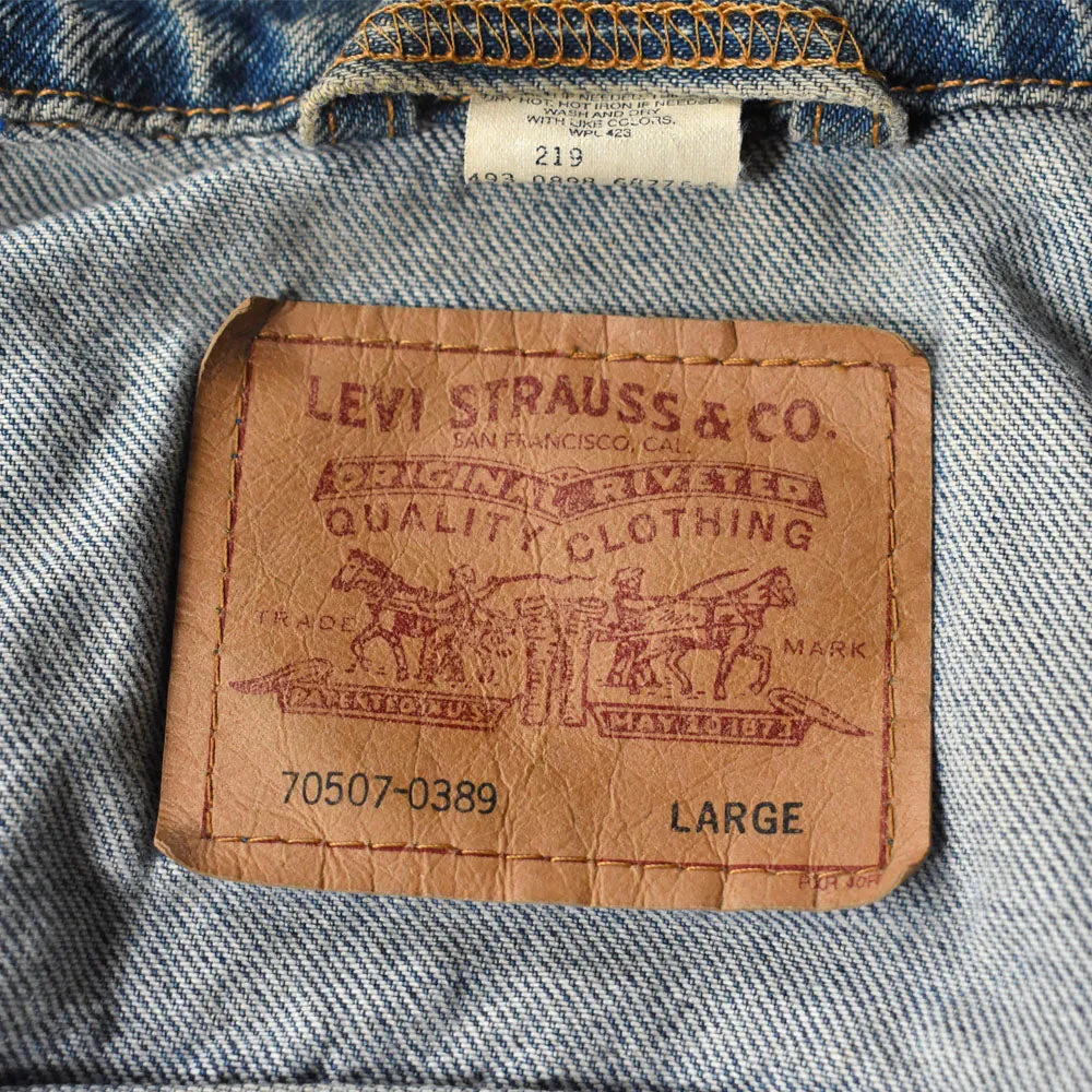 90’s Levi's 70507-0389 デニムジャケット 240711