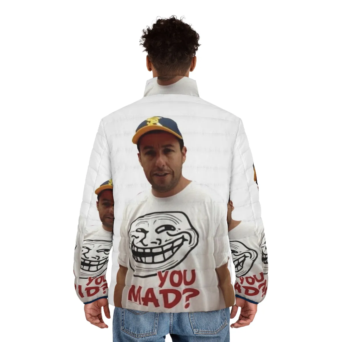 Adam Sandler's Iconic "U Mad" Puffer Jacket