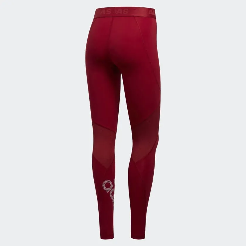 Adidas Women's Alphaskin Badge Sports Leggings FJ1960