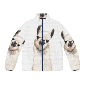 Adorable Llama Puffer Jacket - Warm and Cozy Winter Coat