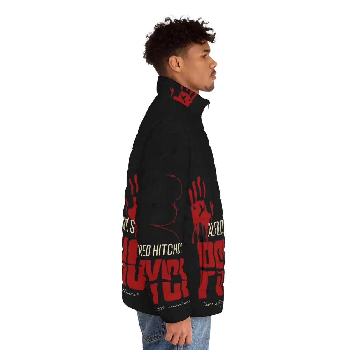 Alfred Hitchcock Psycho Puffer Jacket 2 - Iconic Movie-Inspired Outerwear