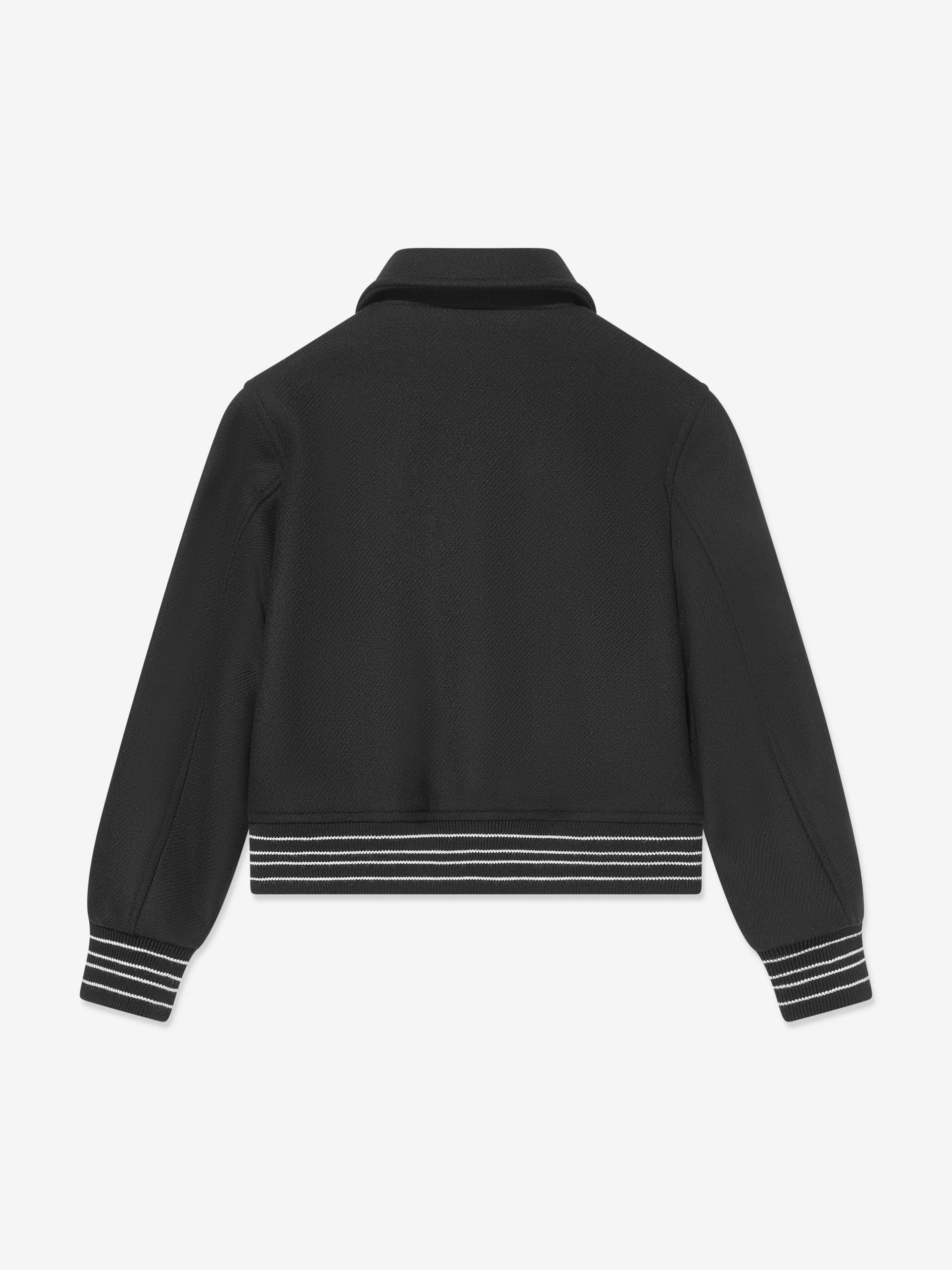 Amiri Kids Bones Jacket in Black