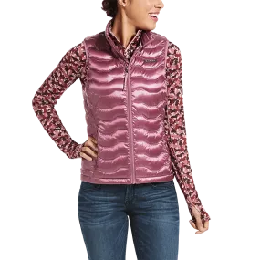 Ariat Women's Ideal 3.0 Down Insulated Rose Cocoa Vest