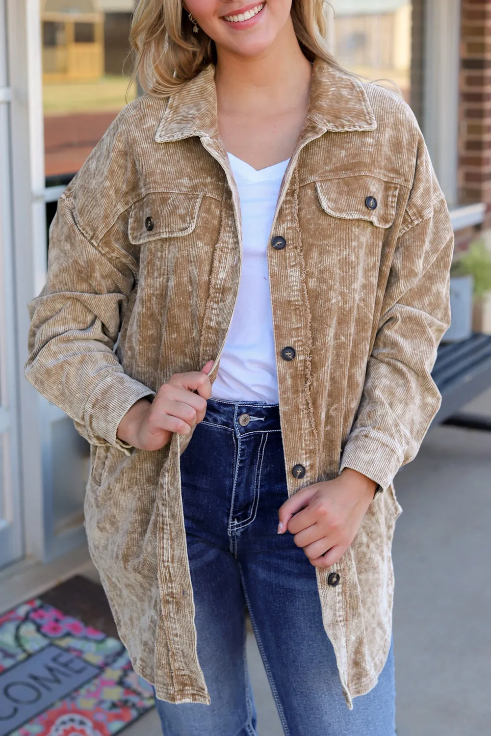 Autumn Corduroy Jacket