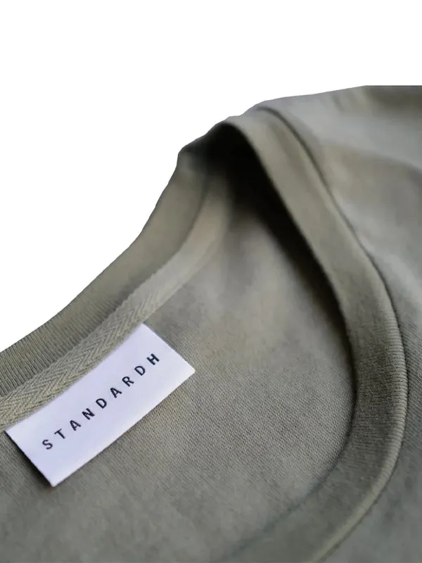 Avant Long Sleeve Tee: Military Green