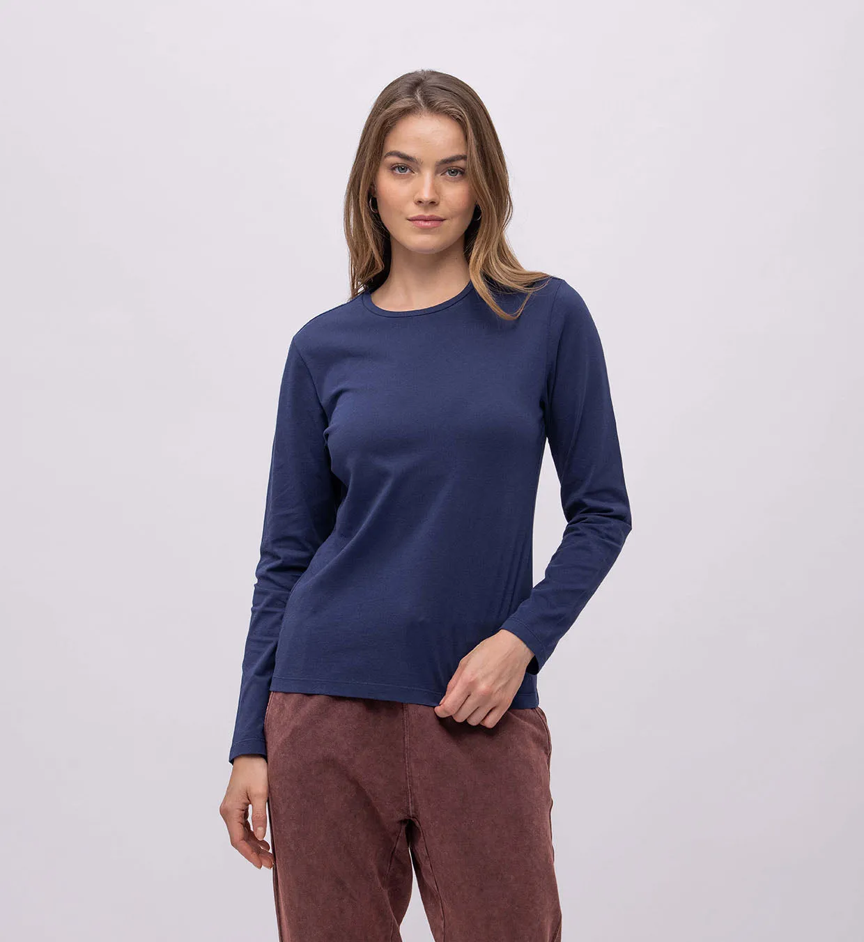 Basic Nicky Long Sleeve Top