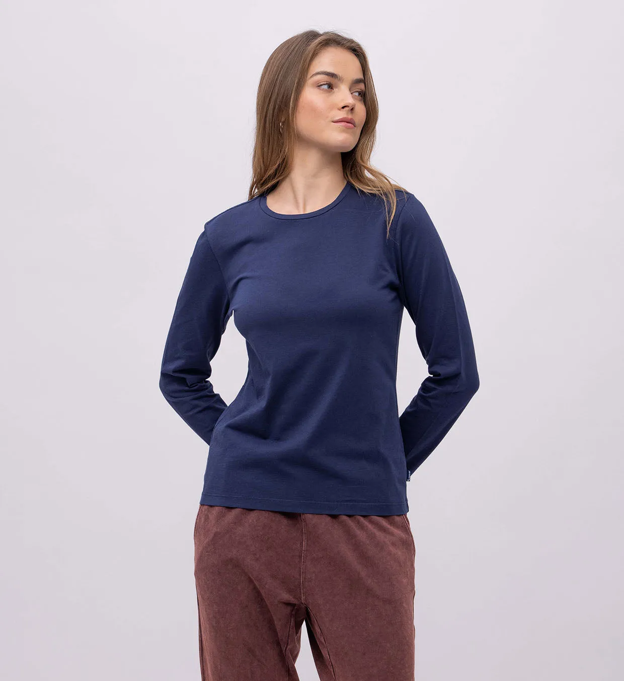 Basic Nicky Long Sleeve Top