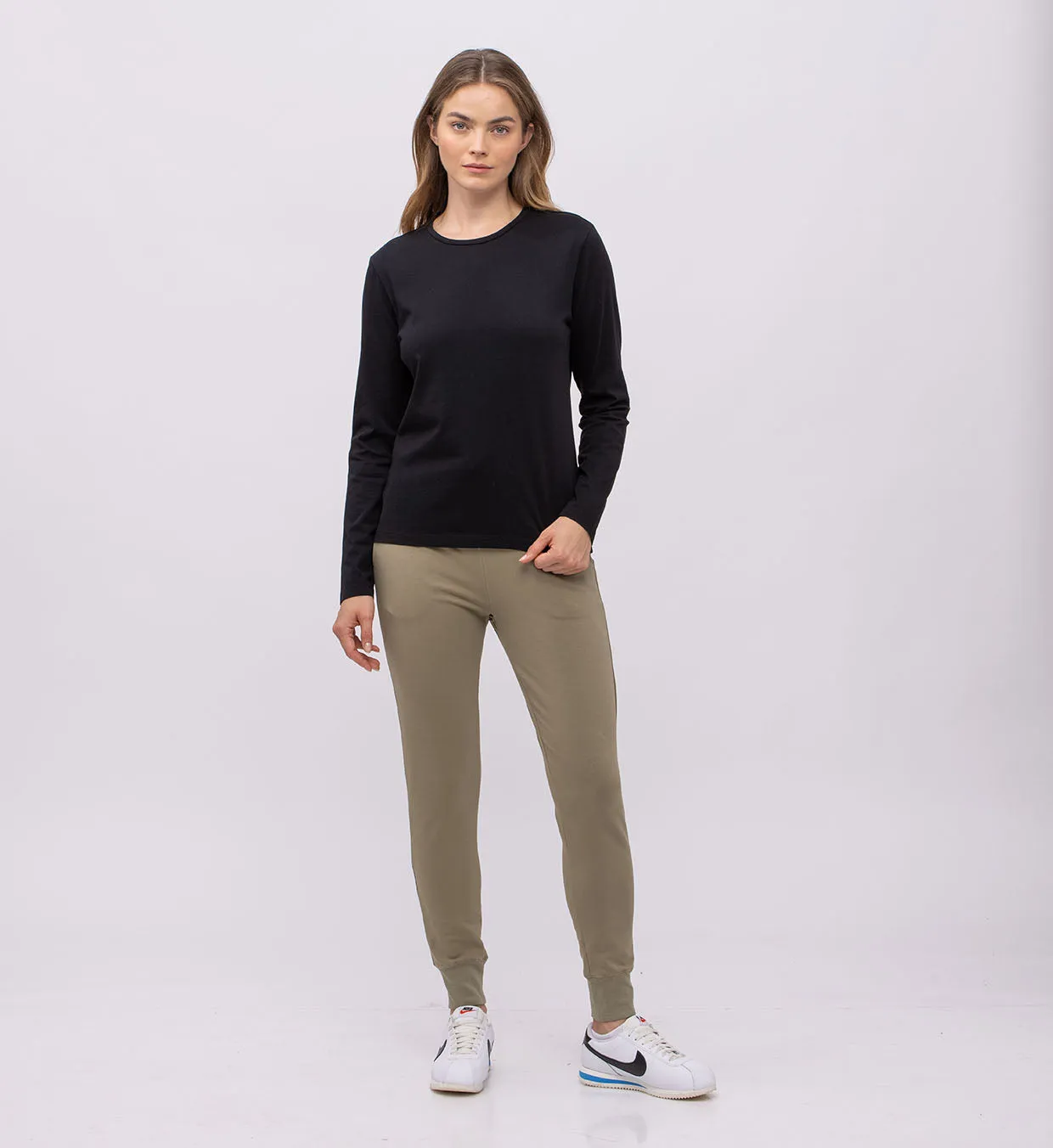 Basic Nicky Long Sleeve Top