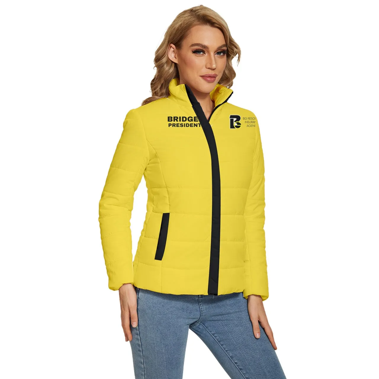 BG Women's Puffer Bubble Jacket Coat