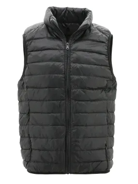 Black Puffer Vest