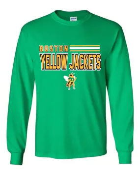 Boston Green Long Sleeve Tee