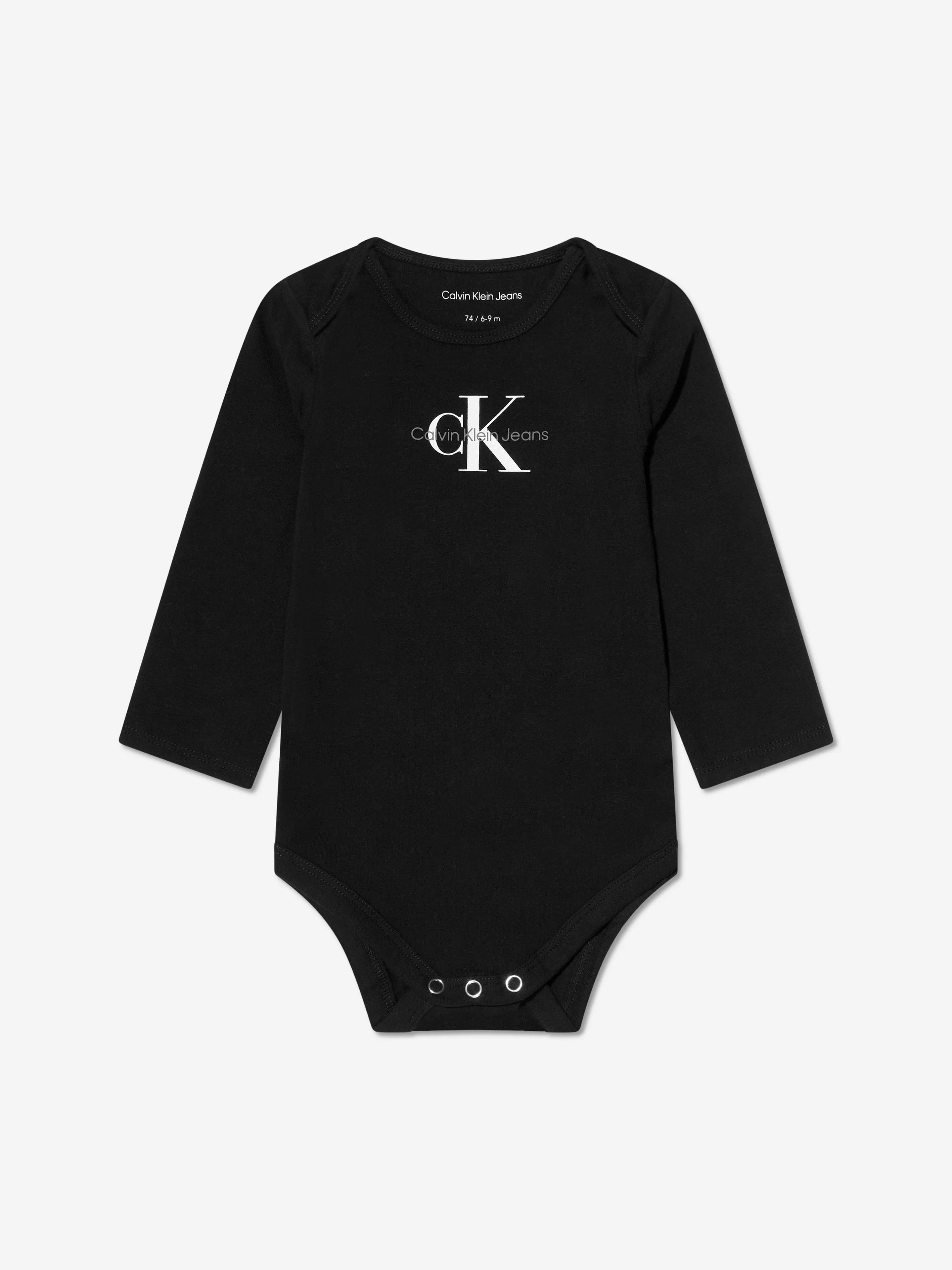 Calvin Klein Baby Unisex Organic Cotton Bodysuit Gift Set