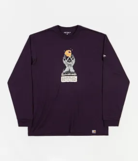 Carhartt KoganCult Level Long Sleeve T-Shirt - Dark Iris