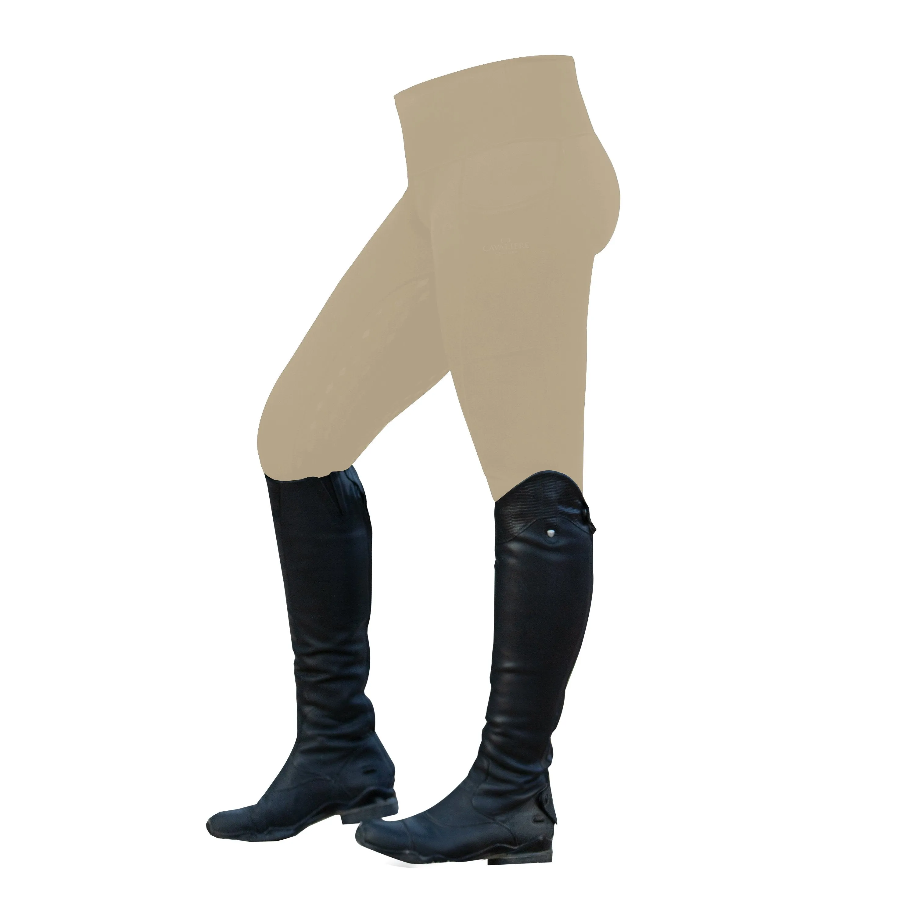 Cavaliere Couture The Oxer Show Riding Tights (Beige)