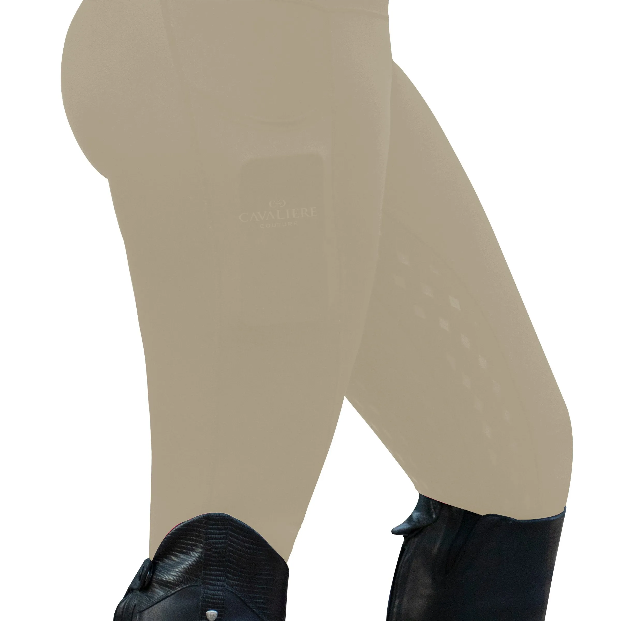 Cavaliere Couture The Oxer Show Riding Tights (Beige)