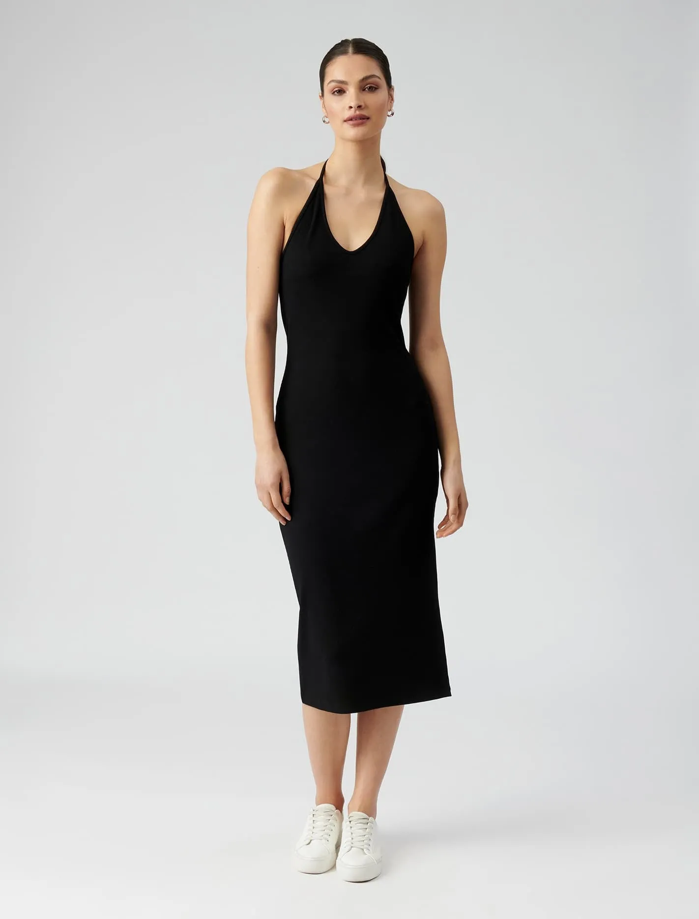 Chelsea Halter Midi Dress