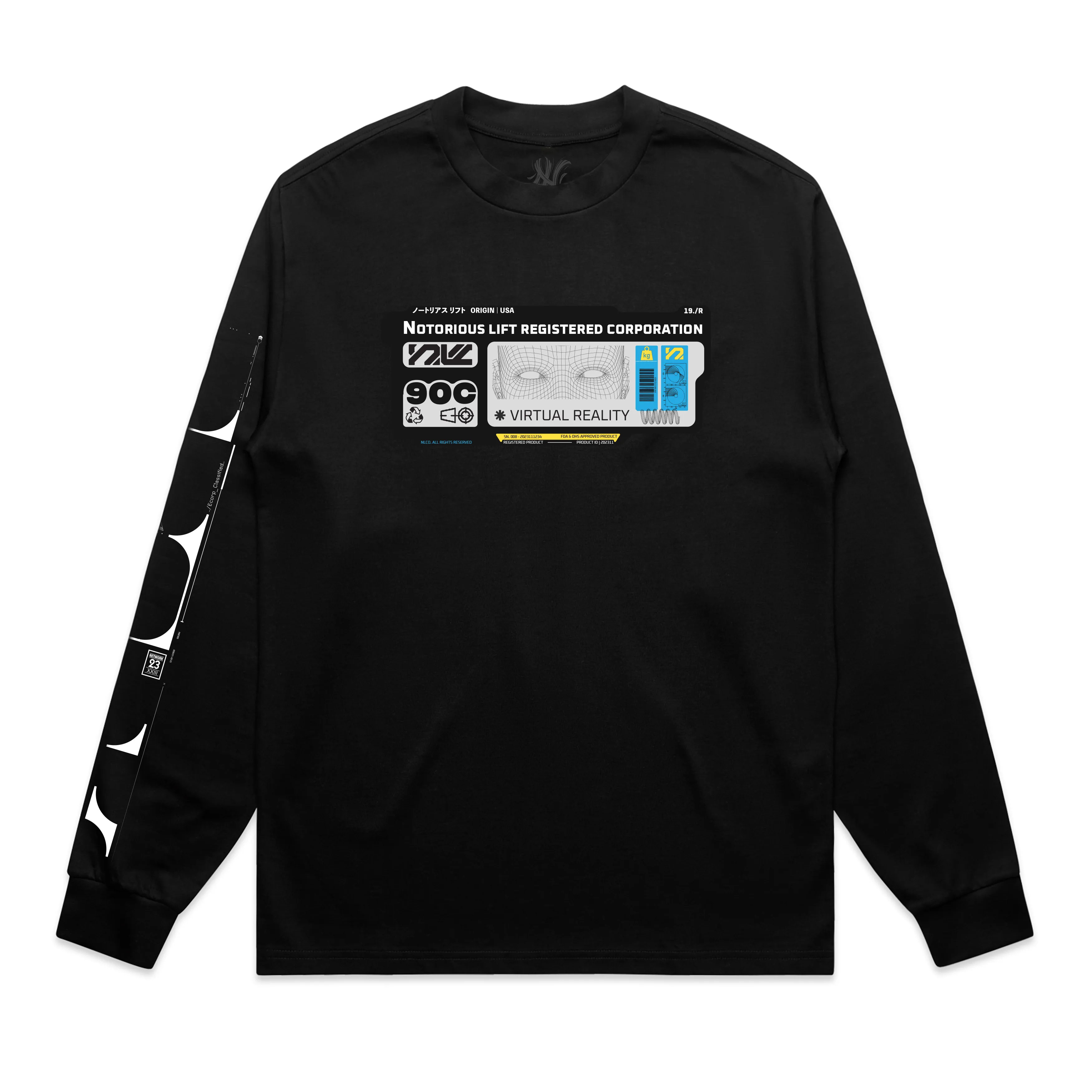 Corp Long Sleeve Black