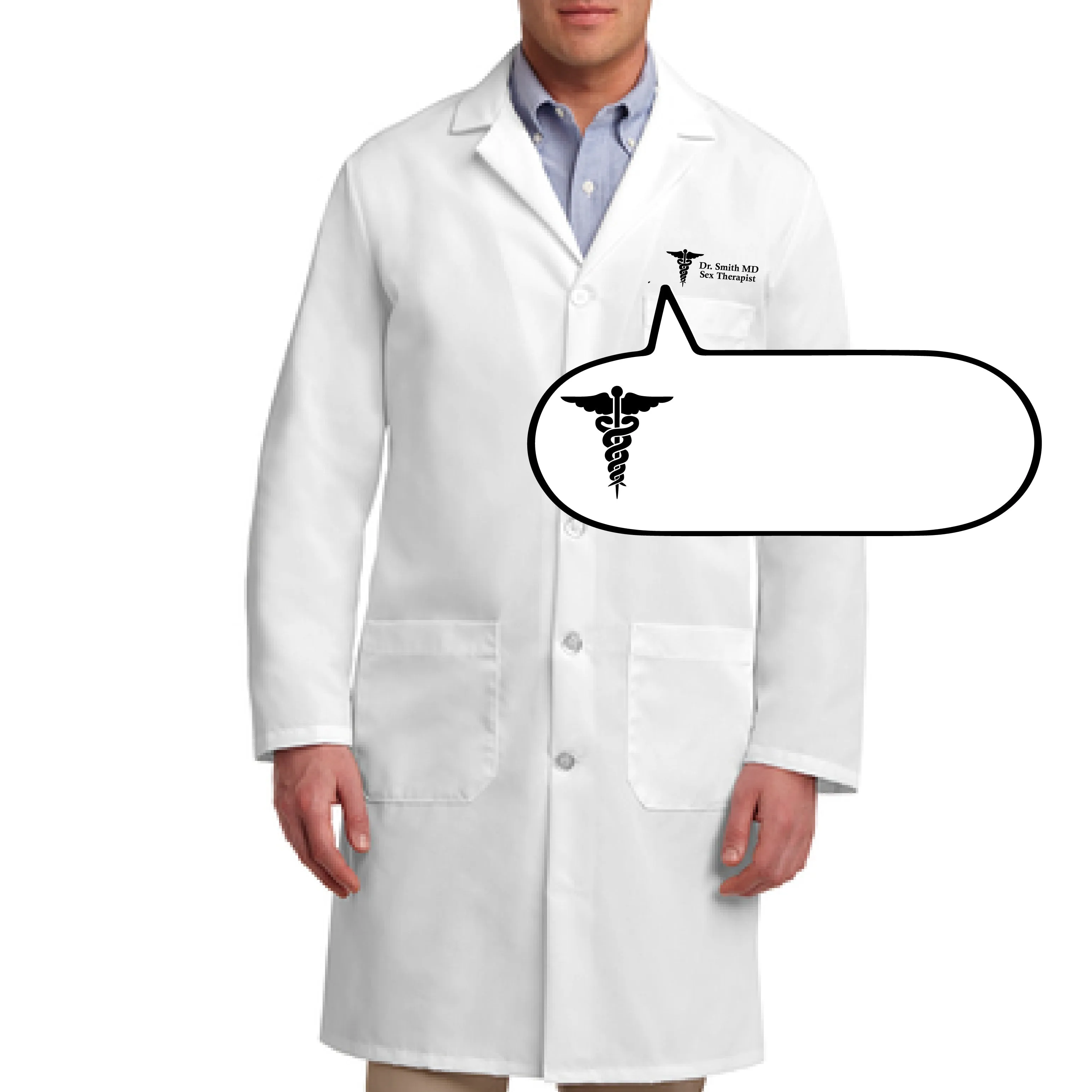 Custom Personalized Dr. Lab Coat Costume