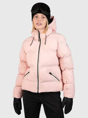 Cypress Women Puffer Snow Jacket | Soft Pink