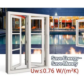 DOORWIN 2021Passive Top Hung Windows  Awning Window