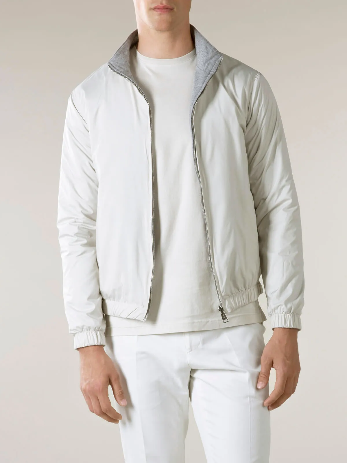 Ecru Reversible Resort Jacket