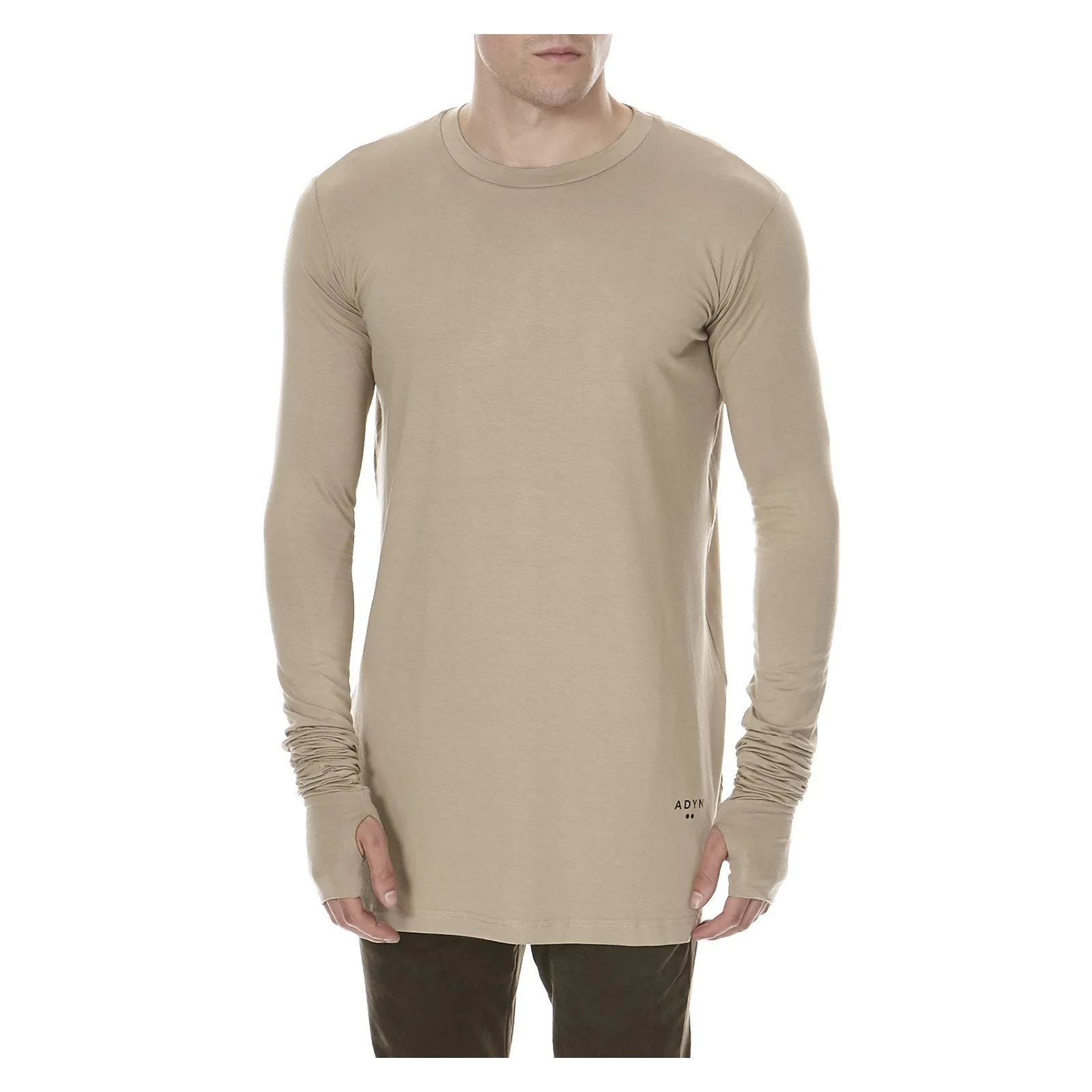 ESSENTIAL LONG SLEEVE TEE SAND