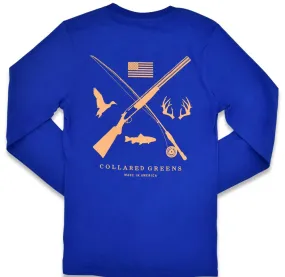 Field & Stream: Long Sleeve T-Shirt - Royal Blue