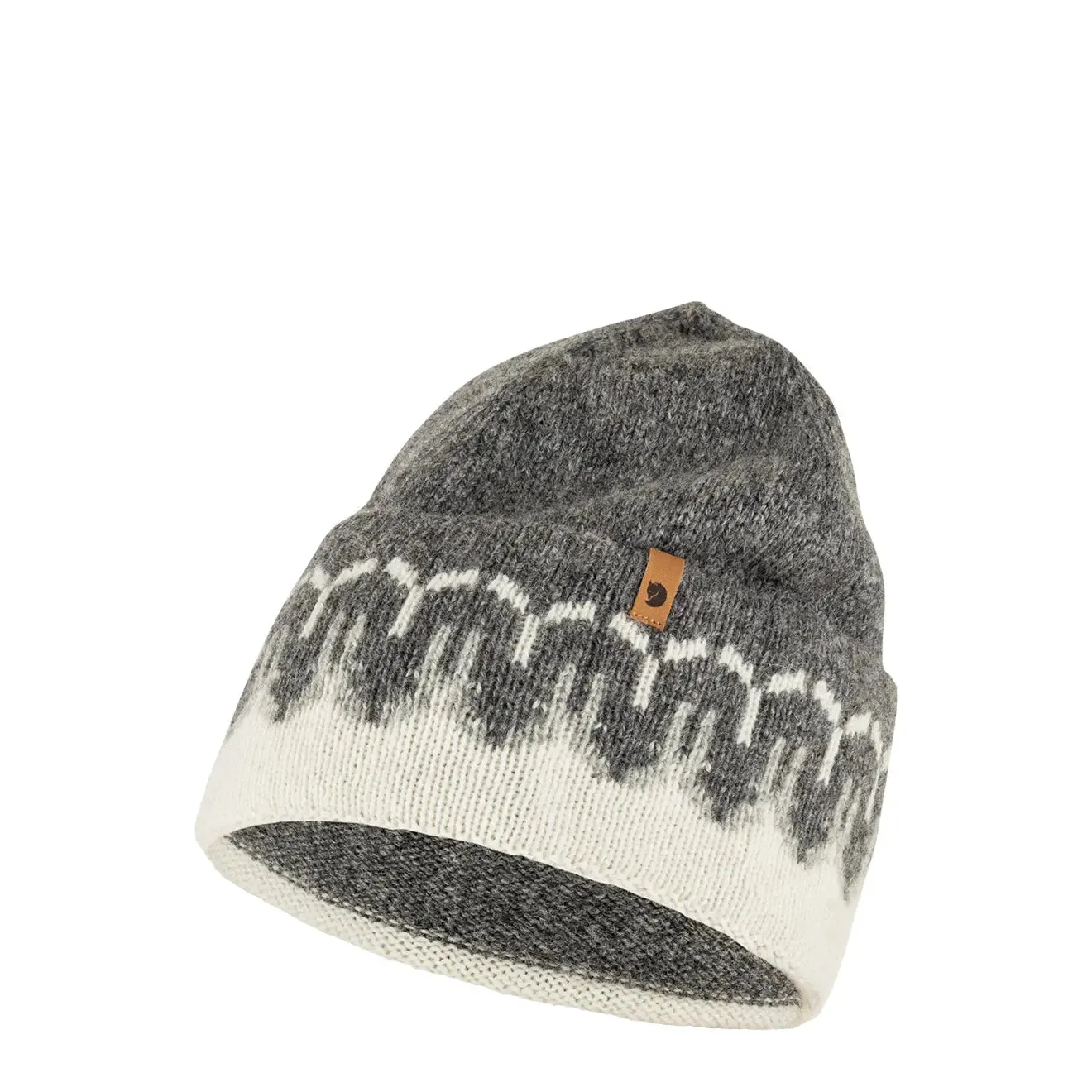 Fjallraven Path Knit Beanie Chalk White / Grey