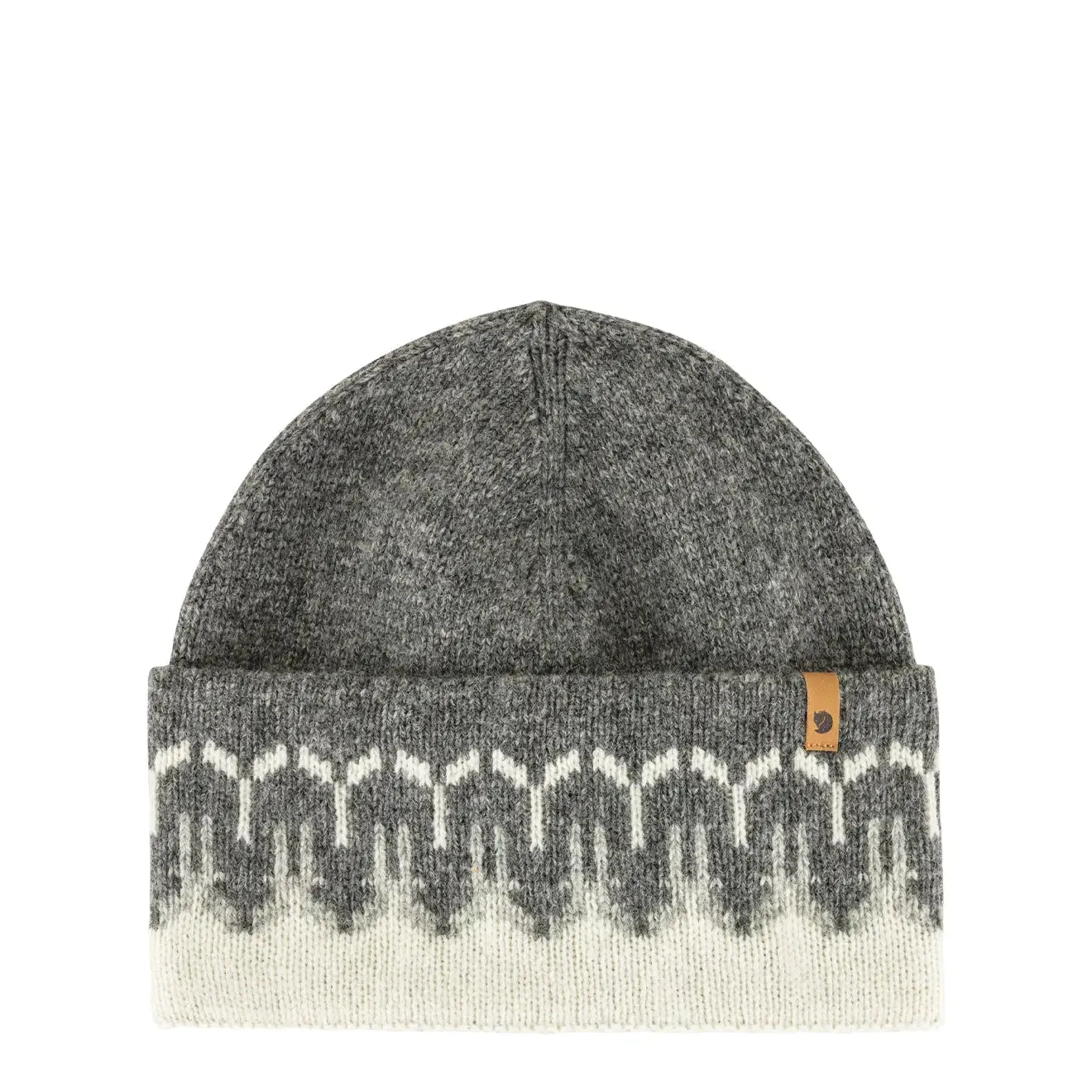 Fjallraven Path Knit Beanie Chalk White / Grey