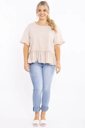 Forever Top | Beige | FINAL SALE