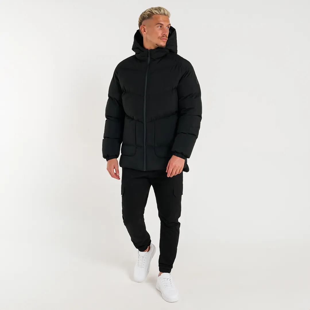 Fortes Puffer Jacket - Black