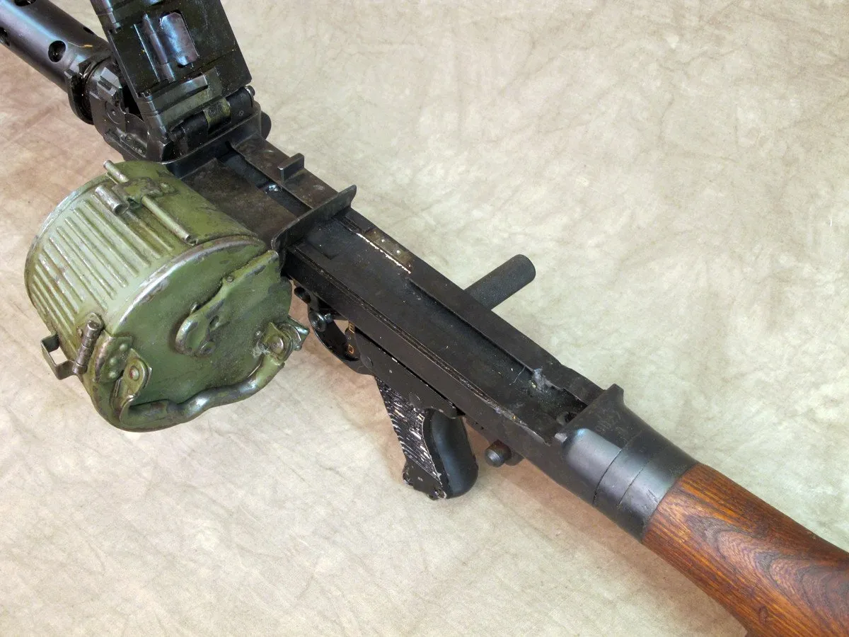 German German WWII MG 34 Display Machine Gun