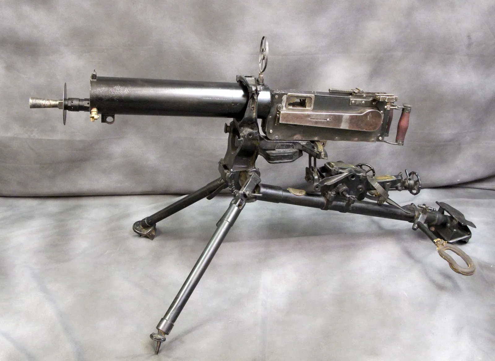 German MG 08 Maxim WWI Display Machine Gun