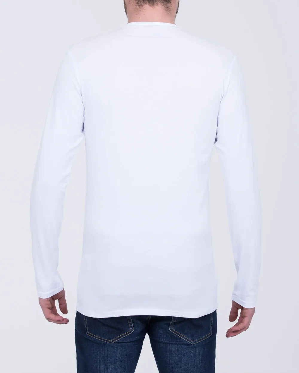 Girav London Long Sleeve Extra Tall T-Shirt (white)