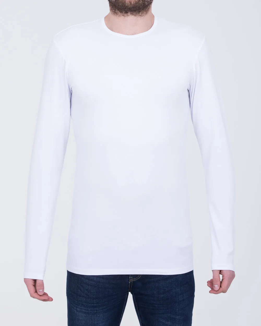 Girav London Long Sleeve Extra Tall T-Shirt (white)