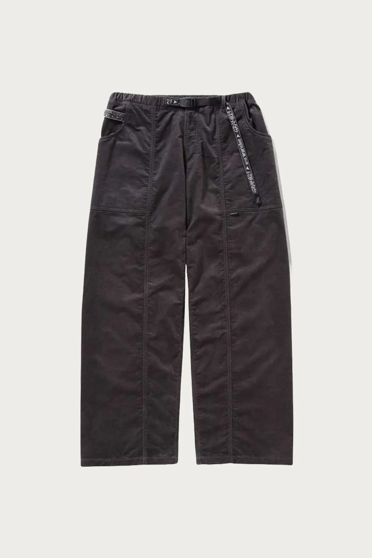 Gramicci x and wander JQ Tape Corduroy Gadget Pant - Charcoal