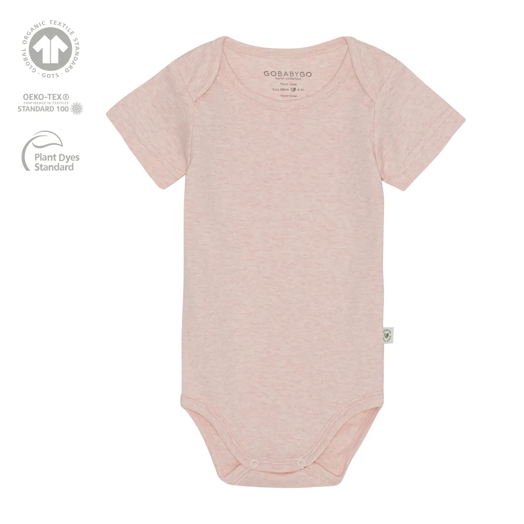 Hazel Body s/s Organic GOTS Cotton - Rose