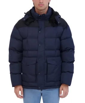 HOODED CARGO PUFFER