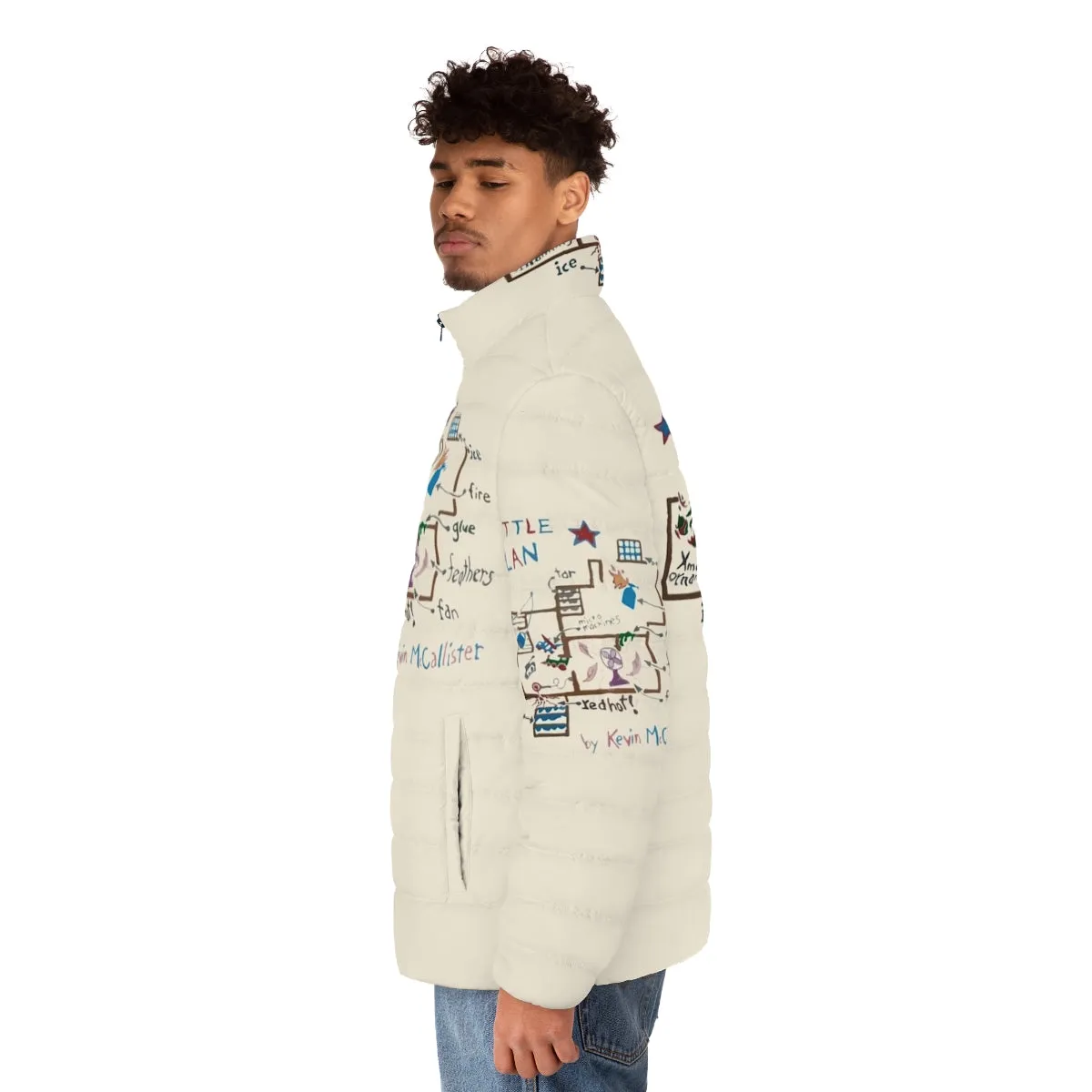 'Keep The Change' 90s Home Alone Puffer Jacket