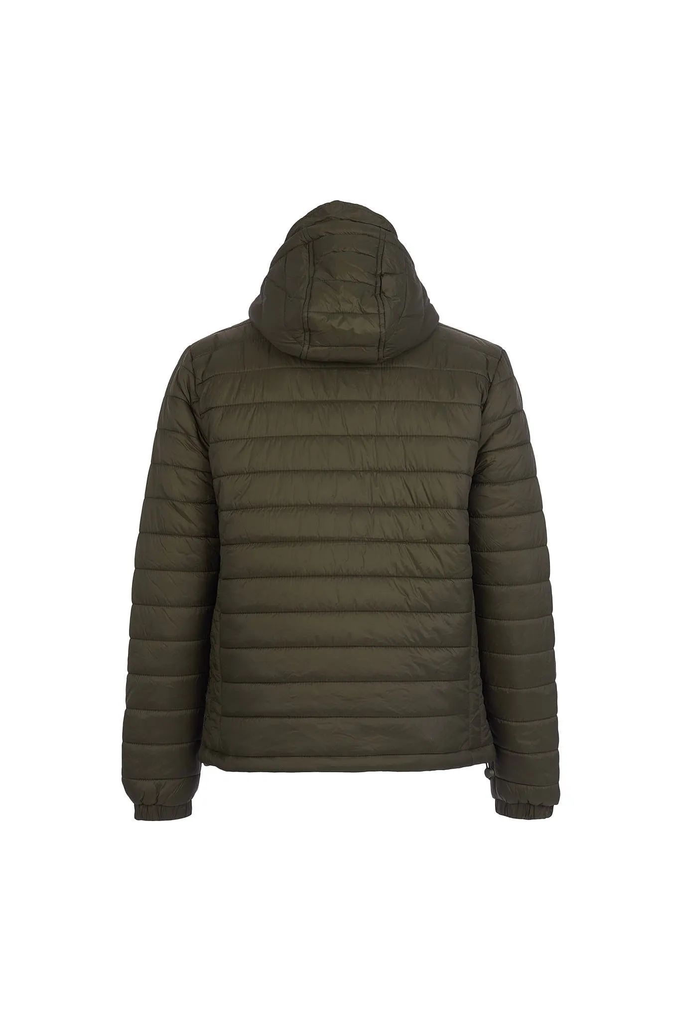 Mens Lightweight Puffer Jacket in Army Green