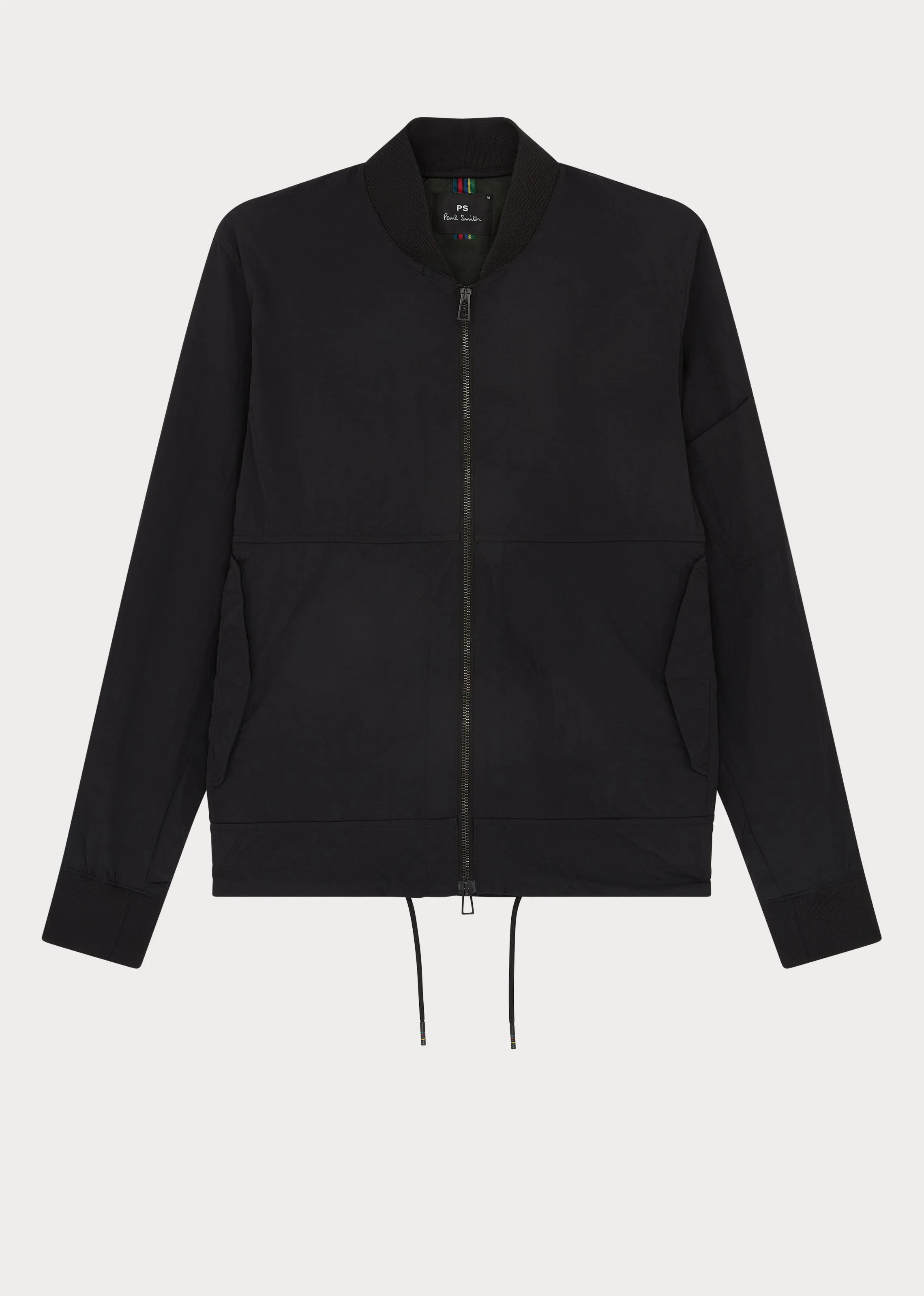 Men's Paul Smith Black Nylon Bomber Jacket