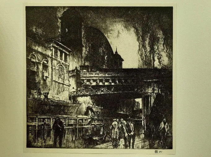 Modern Masters of Etching. Frank Brangwyn, R.A. Second Volume. Number 30