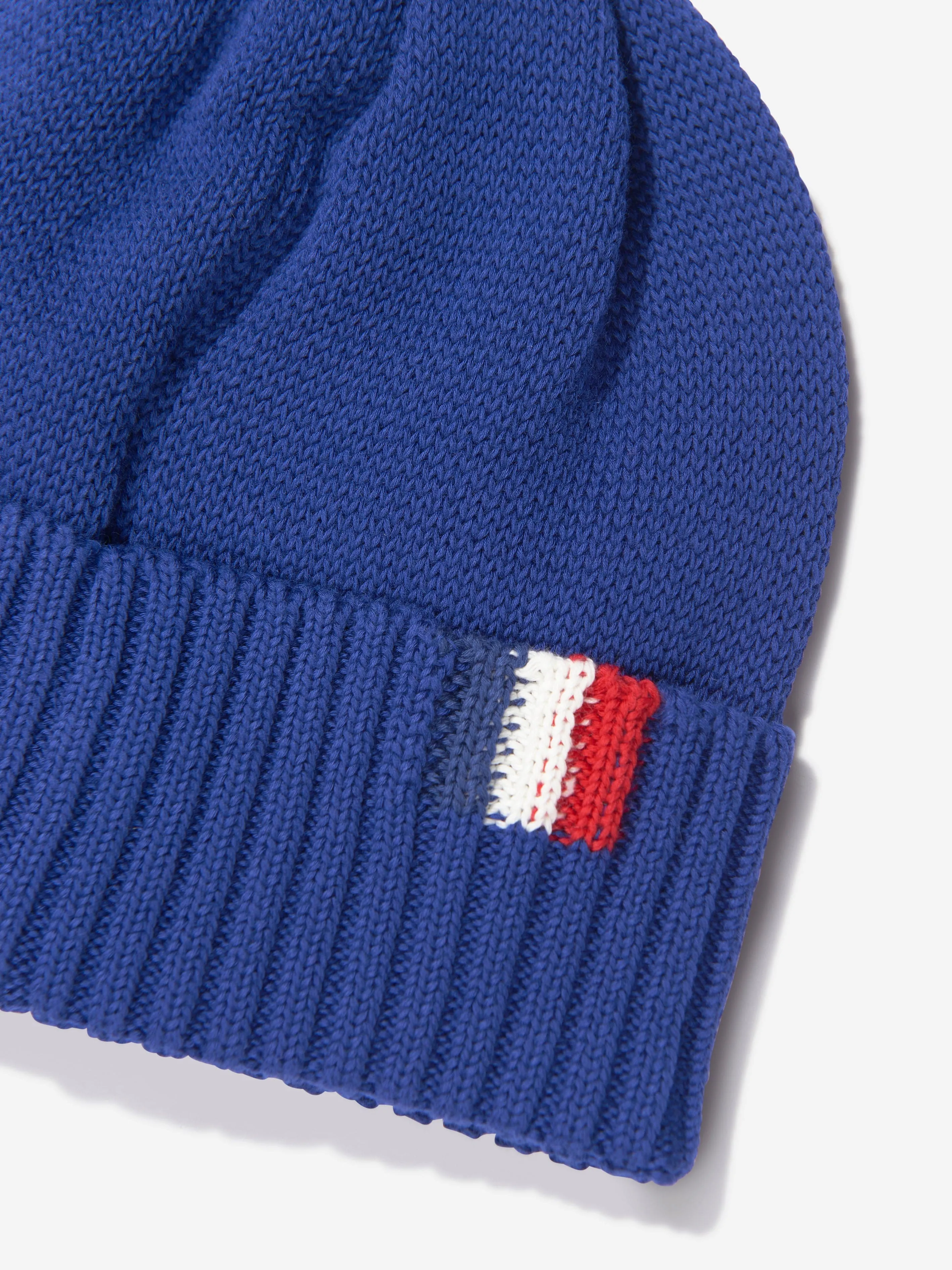 Moncler Enfant Boys Beanie Hat in Blue