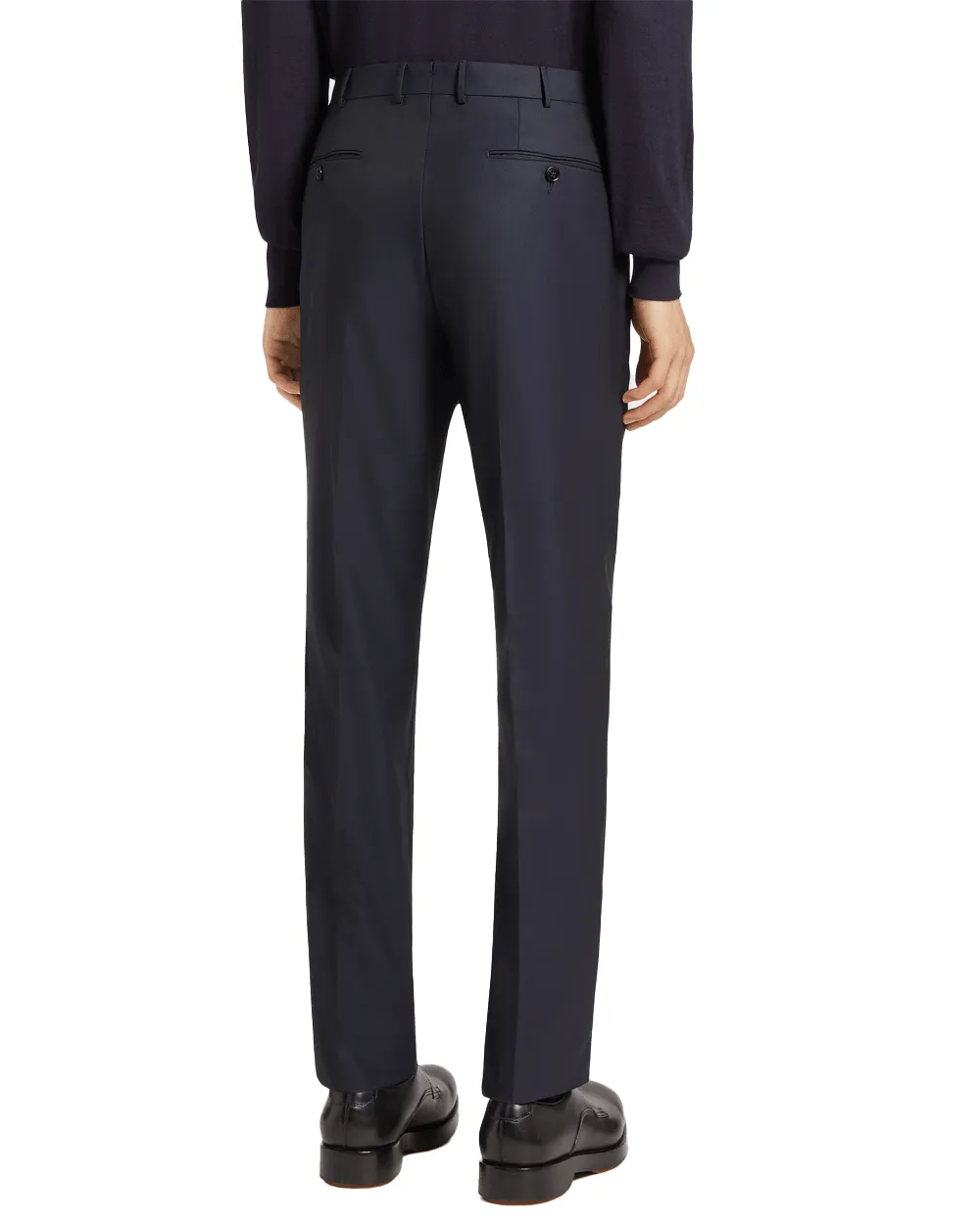 Navy 15MilMil15 Wool Dress Trouser