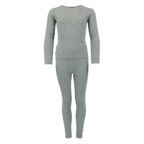 Only Boys Kid's Waffle Thermal Long Underwear 2-Piece Set