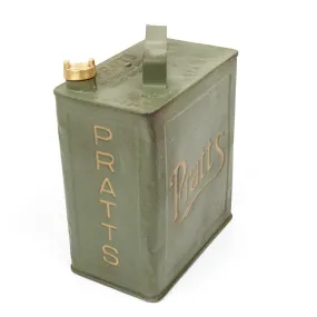 Original British Pre-WWII 1930 Dated Vickers Machine Gun Water Can by Pratt - Petrol 2 Gallons