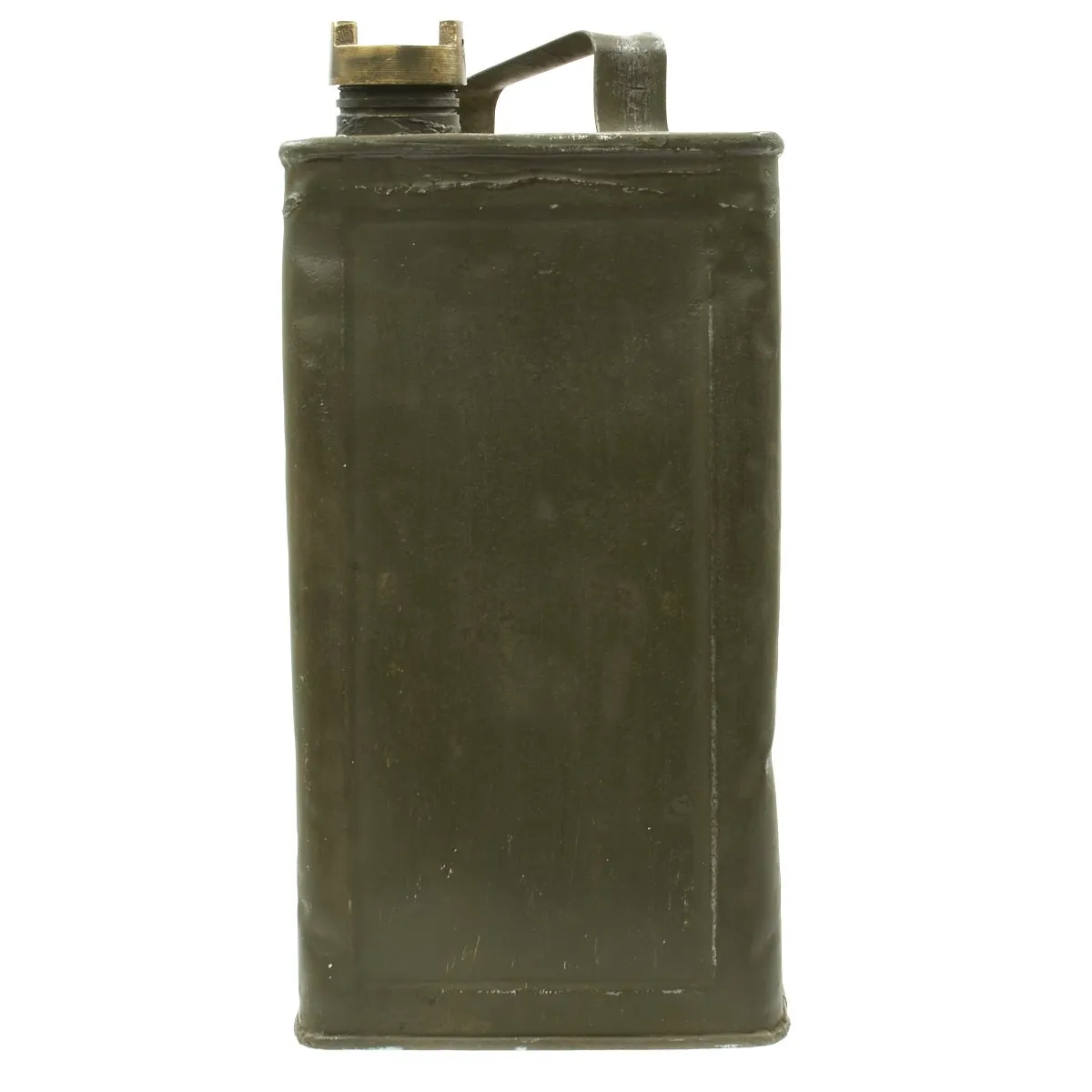 Original British WWI June 1917 Dated Vickers Machine Gun Water Can - Petrol 2 Gallons